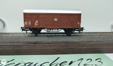 Märklin H0 120 6 086-1 Gedeckter Güterwagen 2-Achser Braun DB