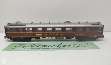 Märklin H0 AC 1237 Speisewagen / DSG / / Rot  / Nem / KK