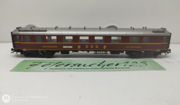 Märklin H0 AC 1237 Speisewagen / DSG / / Rot  / Nem / KK