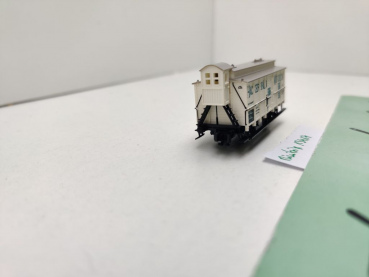 Minitrix N DC 13218 ex 51321800 ged. Güterwagen "Hacker Bräu" G10 / K.Bay.Sts.B.