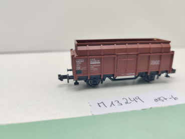 Minitrix N DC 13926 ex 13249 Kokstransportwagen "NMH" Eaos aus Set / DB