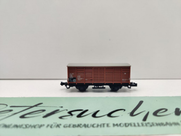 Minitrix N DC 13253 gedeckter Güterwagen Gklm191 / DB