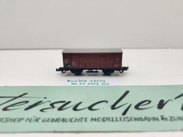 Minitrix N DC 13253 ex 51 3253 00 ged. Güterwagen Gklm191 / DB
