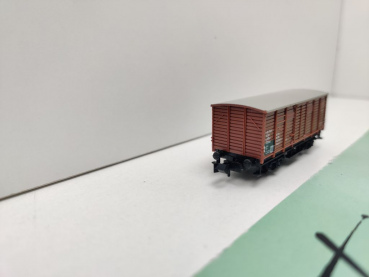 Minitrix N DC 13253 gedeckter Güterwagen Gklm191 / DB