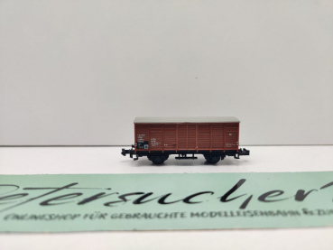 Minitrix N DC 13253 gedeckter Güterwagen Gklm191 / DB