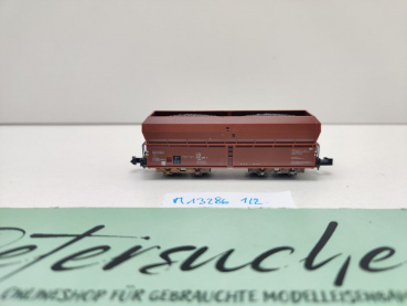 Minitrix N DC 13286 Selbstentladewagen Ladung Kohlen / Fad167 / DB