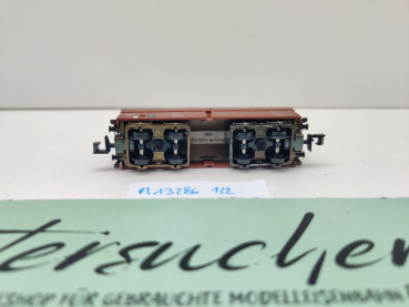 Minitrix N DC 13286 Selbstentladewagen Ladung Kohlen / Fad167 / DB