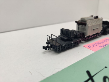 Minitrix N DC 13298 ex 3298 Tiefladewagen Trafo "Trafo Union" SSt / DB
