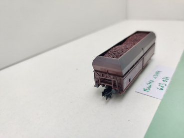 Minitrix N DC 13494 Selbstentladewagen "Erz IIId" OOtz / 613 024 / NEM / DB