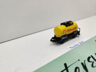 Minitrix N DC 13541 Kesselwagen "Shell" / Uh / DB
