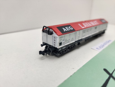 Minitrix N DC 13567 Schiebedachwagen "Lawamat" KKk48 / DB