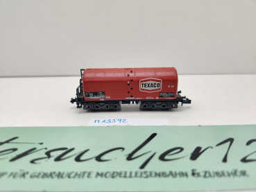 Minitrix N DC 13592 ex 3592 Heizöl-Transportwagen "Texaco" / DB