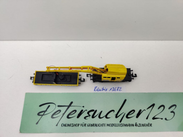 Minitrix N DC 13682 Kranwagen-Garnitur / DB