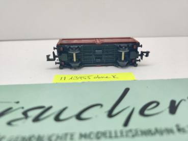 Minitrix N DC 13955 Schiebewandwagen Tis858 / norm. Kupplung / DB