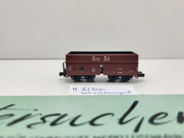 Minitrix N DC 15194-18 Selbstentladewagen "Erz IId" OOtz43 aus Set / NEM / DB