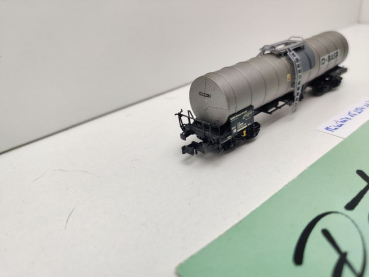 Minitrix N DC 15254-11 Chemiekesselwagen "Basf" / Zacns / NEM / DB