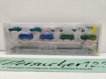 Minitrix N DC 15441 2teil. Set "Automod. a Wolfsburg" Laaeks553 / NEM / DB / OVP