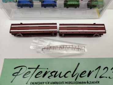 Minitrix N DC 15441 2teil. Set "Automod. a Wolfsburg" Laaeks553 / NEM / DB / OVP