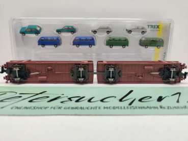 Minitrix N DC 15441 2teil. Set "Automod. a Wolfsburg" Laaeks553 / NEM / DB / OVP