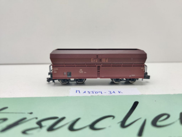 Minitrix N DC 15509-31 Selbstentladewagen "Erz IIId" Fad-50 / DB