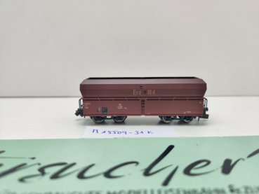 Minitrix N DC 15509-31 Selbstentladewagen "Erz IIId" Fad-50 / DB