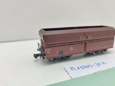 Minitrix N DC 15509-31 Selbstentladewagen "Erz IIId" Fad-50 / DB
