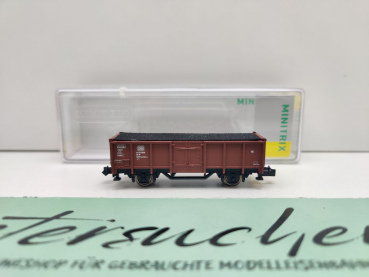 Minitrix N DC 18088 Hochbordwagen E040 / NEM / DB / OVP