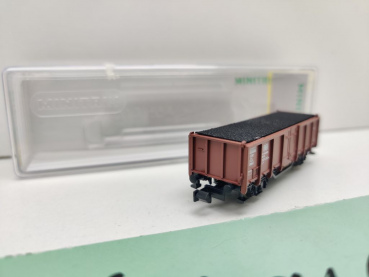 Minitrix N DC 18088 Hochbordwagen E040 / NEM / DB / OVP