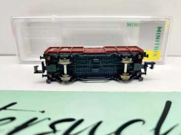 Minitrix N DC 18088 Hochbordwagen E040 / NEM / DB / OVP