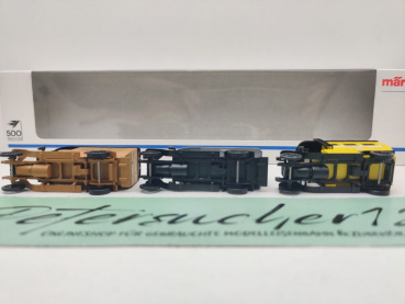 Märklin H0 1898 / dreiteiliges Oldtimer-Lastwagen-Set / Sonderserie zum Jubiläum „500 Jahre Post“/ OVP