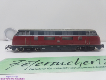Märklin H0 AC  3021 / V200 060 Diesellok Gussgehäuse / DB / Analog / Rot