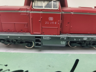 Märklin H0 AC  BR212 215-8  Diesellok / DB / Analog / Rot