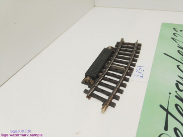 Märklin H0 AC 2129 K-Gleis gebogenes Schaltgleis / 15° = 1/2 / R 360