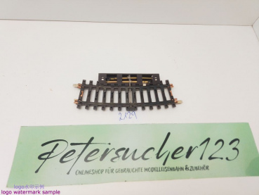 Märklin H0 AC 2129 K-Gleis gebogenes Schaltgleis / 15° = 1/2 / R 360