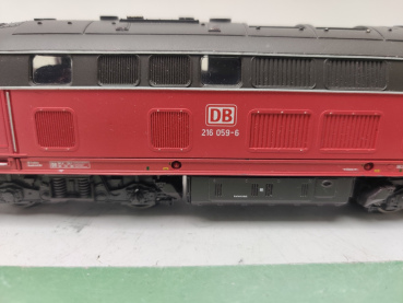 Märklin H0 AC 29060 / BR216 059-6 Diesellok / Rot / DB / FX-Digital