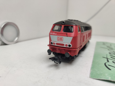 Märklin H0 AC 29060 / BR216 059-6 Diesellok / Rot / DB / FX-Digital