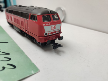 Märklin H0 AC 29060 / BR216 059-6 Diesellok / Rot / DB / FX-Digital