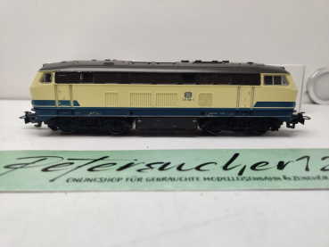 MÄRKLIN H0 AC 3374 / BR216188-3 / Diesellok / DB / Blau - Beige / Analog / Ersatz- OVP