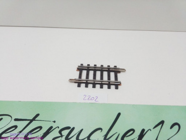 Märklin H0 AC 2202 1x Gerades K-Gleis / 1/4 = 45 mm
