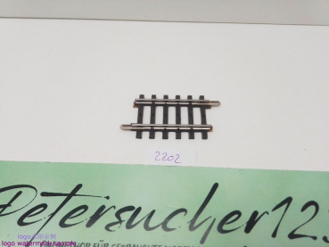 Märklin H0 AC 2202 1x Gerades K-Gleis / 1/4 = 45 mm