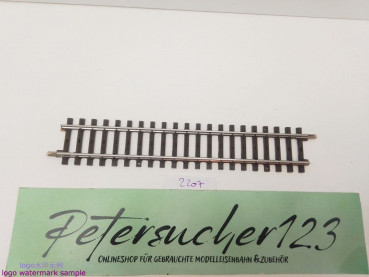 Märklin H0 AC 2207 1x Gerades K-Gleis / 156 mm