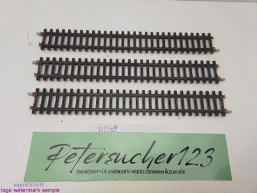 Märklin H0 AC 2209 3x Gerades K-Gleis / 217,9 mm / Farbe, Kleber