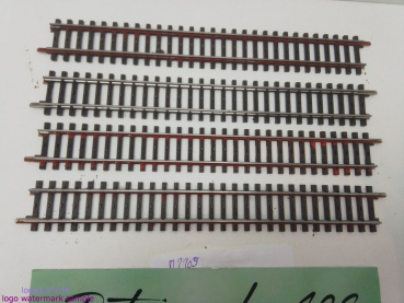 Märklin H0 AC 2209 4x Gerades K-Gleis / 217,9 mm / Farbe, Kleber