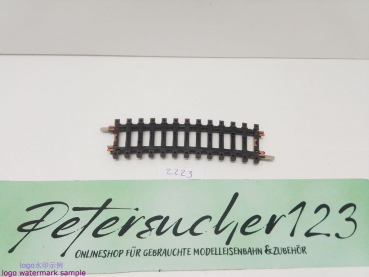 Märklin H0 AC 2223 1x gebogenes K-Gleis / R 360 / 15° = 1/2