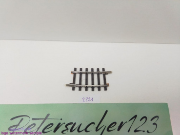 Märklin H0 AC 2224 Gebogenes  K-Gleis R = 360 mm / 1/4=7,5°