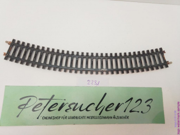 Märklin H0 AC 2231 1x gebogenes K-Gleis / R 424,6 / 30° = 1/1