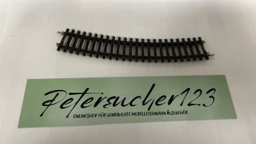 Märklin H0 AC 2232 Gebogenes K - Gleis / R = 424,6 mm / 22,5 °