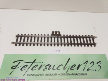 Märklin H0 AC 2290 K-Gleis Anschlussgleis gerade / 1/1 = 180 mm / Kleber