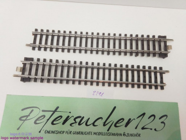 Märklin H0 AC 2291 Set Übergangsgleis K- auf M-Gleis / 1/1 = 180 mm