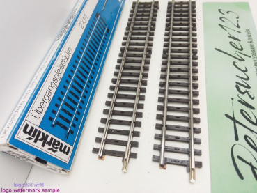 Märklin H0 AC 2291 Set Übergangsgleis K- auf M-Gleis / 1/1 = 180 mm / OVP